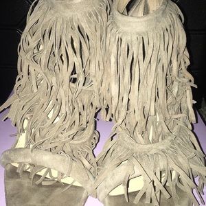 Steve Madden Taupe Heels